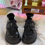 2022 Lolita shoes new kawaii Japanese girls platform shoes JK uniform Mary Janes shoes cute college girls loafers women