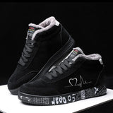 Red Winter Sneakers Women Snow Boots Man Warm Ankle Boots 2020 Plush Fur Sport Shoes Woman Botines Mujer Big Size