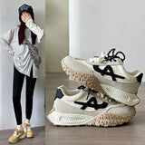 Breakj Agamde Training Shoes Women 2025 New Autumn Explosion Yellow High Casual Shoes Color Sports