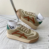 2022 Spring New Sports Dad Shoes Women's Sneakers Vulcanize Casual Canvas Tennis Flat Platform Korean Rubber Sole