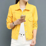 Coat Streetwear Style Women's Jacket Jeans Boyfriend Outwear Female New Spring Autumn Casual Cowboy Outwear Jackets