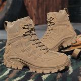 Breakj Boots Men's 2025 Autumn/Winter Tactical Shoes Desert Boots Outdoor Mountaineering Shoes Training Shoes Snow