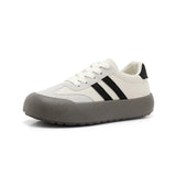 Breakj Korean Version Of Forrest Gump Shoes Women's Spring 2024 New Student Running Sneakers Versatile Small White Shoes Women's Singles