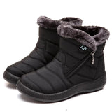 Warm Women Boots 2022 Fashion Waterproof Boots For Winter Shoes Women Casual Lightweight Ankle Botas Mujer Winter