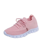 Mesh Sneakers Lace Up Flat Vulcanized Breathable Ladies Shoes Comfortable Walking Casual Summer Spring Female Fashion