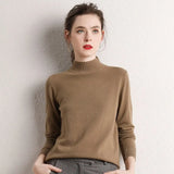 Sweater 2020 New O-neck Female Long-sleeved Knitted Pullover Jumper Pull Femme Clothes White Slim Thin Casual