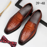 New Tassels Mens Dress Shoes Leather Loafers Men Shoes Breathable Formal Wedding Shoes Herren Schuhe Zapatos De