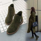Breakj Women's Shoes 2023 Autumn And Winter New Frosted Women's Boots Short Boots British Martin Boots Women Fashion Thick And Thick Bottom Tide Cotton