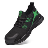 Shoes Ankle Boots Breathable Work Safety Shoe With Steel Toe Cap Kevlar Midsole Puncture-proof High Quality Working