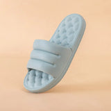 Non-slip Home Slippers Men Women Summer Bathroom Bath Platform Shoes Mute EVA Sofa Flip Flops Thick Sole Slides