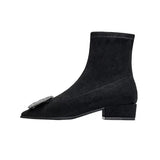 Breakj The Artifact! Square Head Showing Thin Elastic Boots In The Short Cylinder With Water Drill Black Thin Skinny