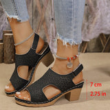 Breakj Sandals Spring / Summer 2025 New Breathable Lightweight One-Heeled