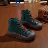 Breakj Small White Shoes Students Korean Version Of The Female Tide In 2024 Fall New Platform Increased Breathable Casual Shoes Street Shot