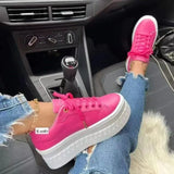 White Shoes Woman Sneakers Fashion Ladies Trainers Baskets Femme Casual Chunky Sneakers Woman Big Size