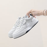 Breakj 2025, Small White Shoes New Korean Version Ins Female Students Taller Platform Sports Board Shoes Casual Shoes