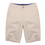 Summer Casual Shorts Classic Mens Fashion Shorts Cotton Knee Length Chinos Sweatpants Shorts Big Size 44 Masculina Bottom