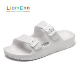 Slippers Women Flat Sandals EVA Light Beach flip flops Blue Red Black White Sandals 2021 Laies Slides Casual Shoes