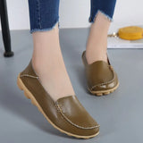 Hot Sale Women Round Head Shoes Solid Color Sewing Women Summer Comfy Flat Sneakers Leisure Walking Femininas Footwear Plus