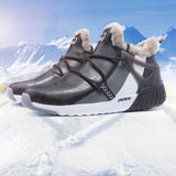 Hot Hiking Shoes Women Boots High Comfortable Warm Fur Slip-on Unisex Sneakers Casual Snow Ankle