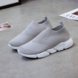 women's sneakers Vulcanized Shoes Sock Sneakers Women Slip On Flat Shoes Women Plus Size Loafers ladies shoes