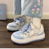 White Shoes Girls 2023 New Spring And Autumn Breathable Leisure Board Shoes Fragrant Style Student Flat Shoes Ins