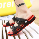 Men's Slippers Outdoor Sandals Leisure Summer Flip-Flops Man Sandals Bathroom Inside Outside Beach Mens Shoes