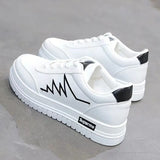 Breakj White Shoes Women 2025 Spring And Summer New Female Casual Shoes Korean Version Of Fashion Student Shoes Lightweight Breathable Flat Plate
