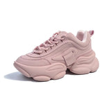 Patchwork Woman Vulcanize Shoes 2022 Autumn Platform Sneakers Breathable Mesh Ladies Footwear Casual Ladies