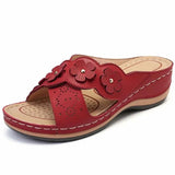 Women's Sandals Fashion Soft Durable Women Shoes Slip On Sandals Ladies Outdoor Comfty Shoes Female Flowers Sandalias
