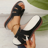 Breakj Polyurethane Sole Slippers Women's 2025 Summer New Large-Size Women's Cool Drag Slopes And Women's