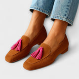 Breakj And Autumn 2025 New Flat Bottom Round Head 40-43 Shallow Mouth Su Casual Single Shoe