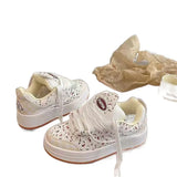 Breakj Niche Design Cranberry New Board Shoes Female Small White Shoes Platform Lightweight And Versatile Students Increase Fashion