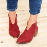 Print Shoes For Women Sexy Pointed Toe High Heel Ankle Boots Party Shoes 2021 Large size