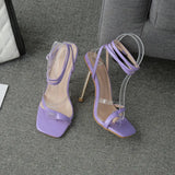 Heels High-Heeled Shoes With Fashionable Toes And Women's Large-Size