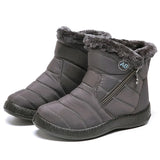 Warm Women Boots 2022 Fashion Waterproof Boots For Winter Shoes Women Casual Lightweight Ankle Botas Mujer Winter
