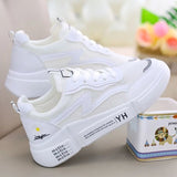 Breakj Net Shoes Female Dad Shoes Women's Summer Breathable Shoes 2025 Spring And Summer Women's Shoes Net Noodles Casual