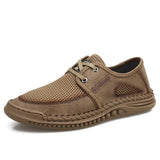 New Men's Shoes Leather Cowhide Casual Shoes Men's Pea Shoes Men's Driving Shoes Sports