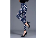 Printed Leggins Elastic Fitness Leggings Sexy Pants Women Push Up Trousers Summer Gym Sports