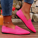 Breakj Summer New Large-Size Tip Flat-Soled Single Shoes Women's Shallow Sports Style Casual