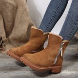 Breakj Snow Boots Women's 2025 Winter New Velvet Women's Shoes To Keep Warm