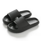 Thick Platform Cloud Slippers Summer Beach Eva Soft Sole Slide Sandals Leisure Ladies Indoor Bathroom