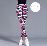 Fashion Camouflage Leggings Sexy Print Femme Push Up Pants Casual Camo Sport Workout Fitness