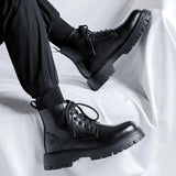 Breakj Men's Summer Hework Leather Boots