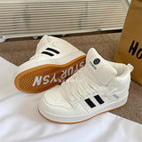 Breakj Red Tide Brand With The Same High Top Board Shoes Classic Korean Tide Shoes Small White Shoes Breathable Fashion Autumn New Hot