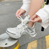 Fashion Women Sneakers Spring Trend Casual Sport Shoes Women New Comfort Breathable Leisure Vulcanized Platform