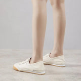 Gump Wears Soft-Faced Small White Shoes Super Soft 2023 New Soft-Soled Soft-Faced Comfortable Women's Shoes Shallow Mouth Single Shoes In