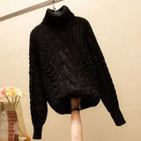 Sweaters Women 2019 Winter Fashion Knitwear Woman Knitted Pullovers Tops Femme Long Sleeve Pullover Loose