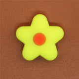Sale 1pc PVC Shoe Charms Cute Noctilucent Flowers Shoe Accessories Shoe Buckle Decorations Fit Croc JIBZ Kid's X-mas