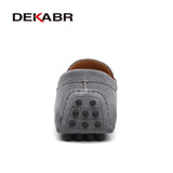 Brand Fashion Summer Style Soft Moccasins Men Loafers High Quality Genuine Leather Shoes Men Flats Gommino Driving