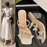 Breakj The Summer Of 2025, The New Butterfly Crystal Wears High And Slippers Every